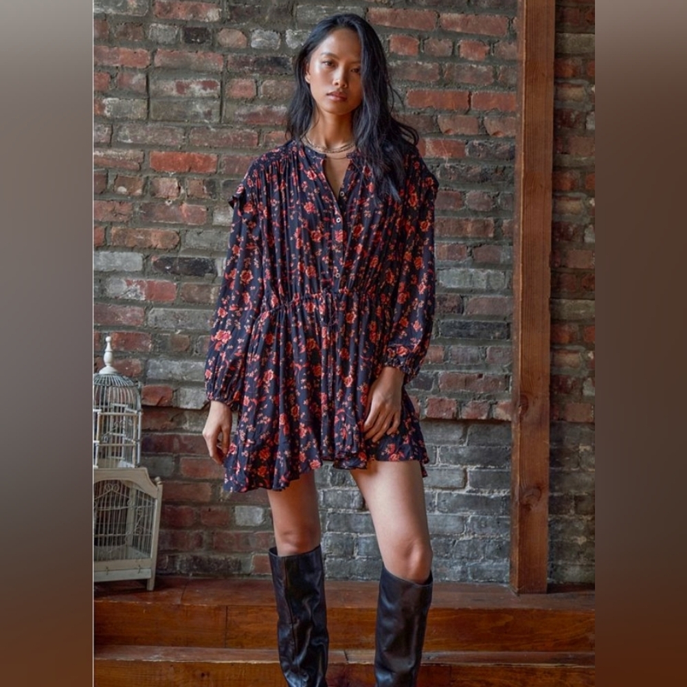 FP~ Field of Flowers Mini Dress
